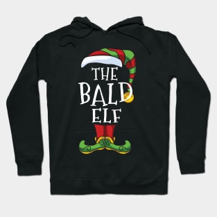 Bald Elf Family Matching Christmas Holiday Group Gift Pajama Hoodie